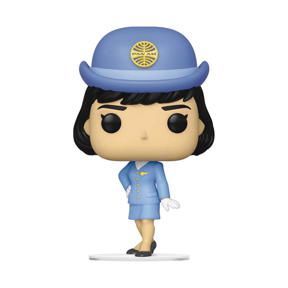 Pop Ad Icons Pan Am Stewardess Without Bag Vinyl Figure 