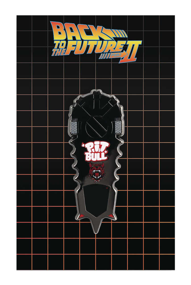 Bttf Pit Bull Hoverboard Enamel Pin 