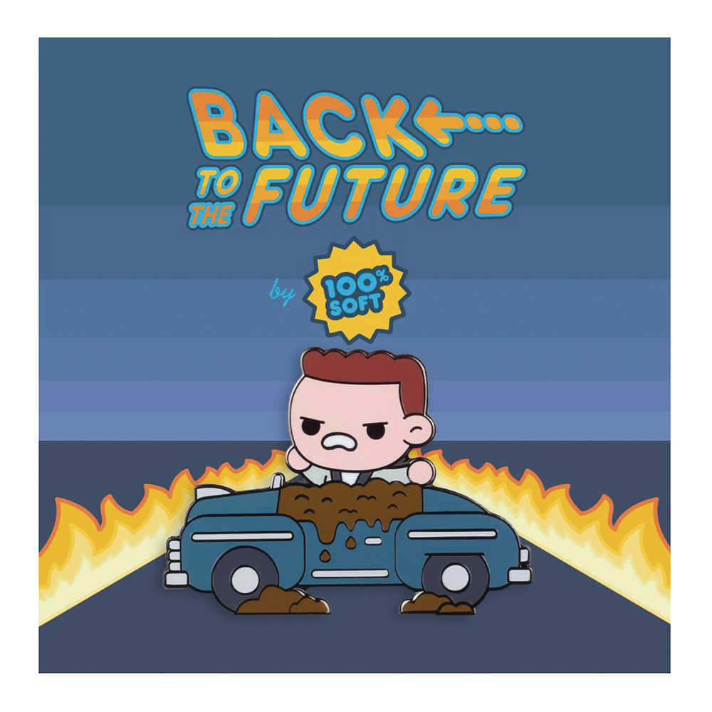 Bttf Biffs Car Enamel Pin 