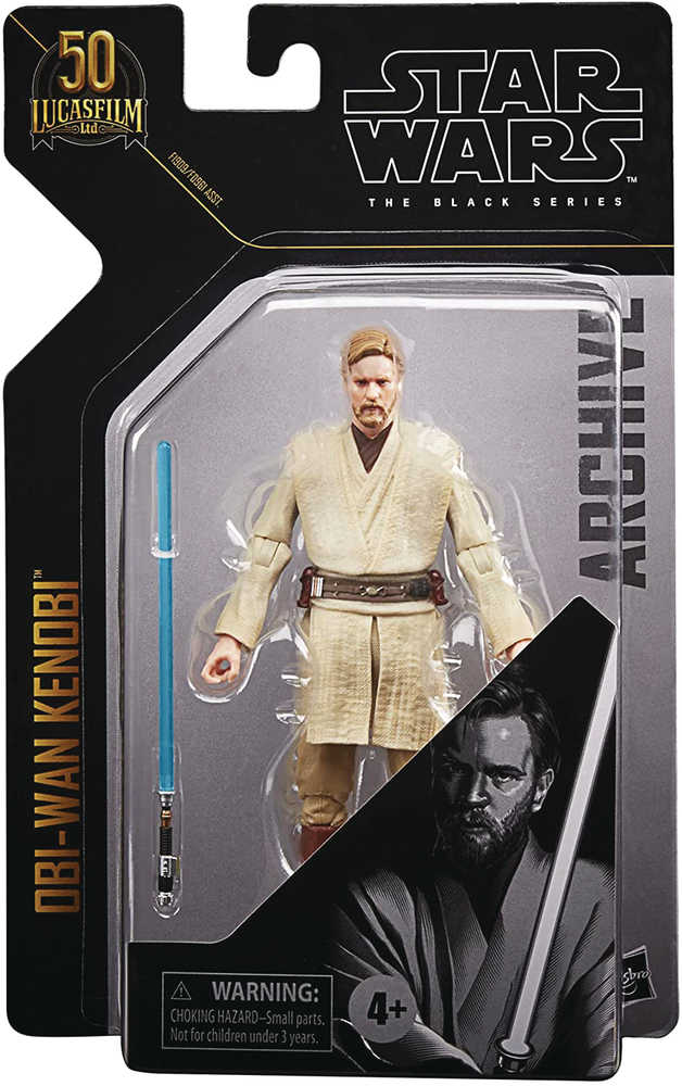 Star Wars Black Archives 6 In Ep3 Obi Wan Action Figure Case  