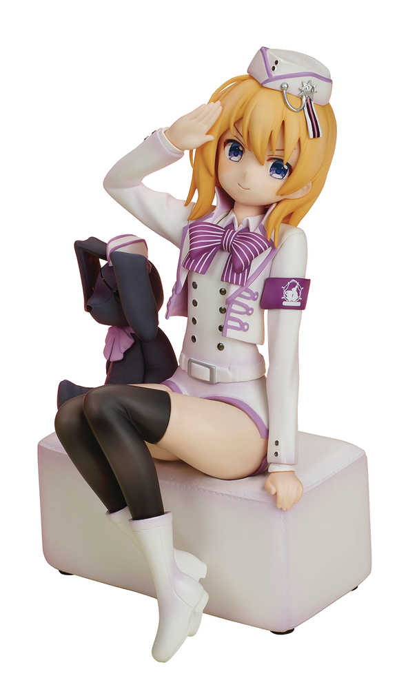 Is The Order A Rabbit Cocoa Military Uniform 1/7 PVC Figure 