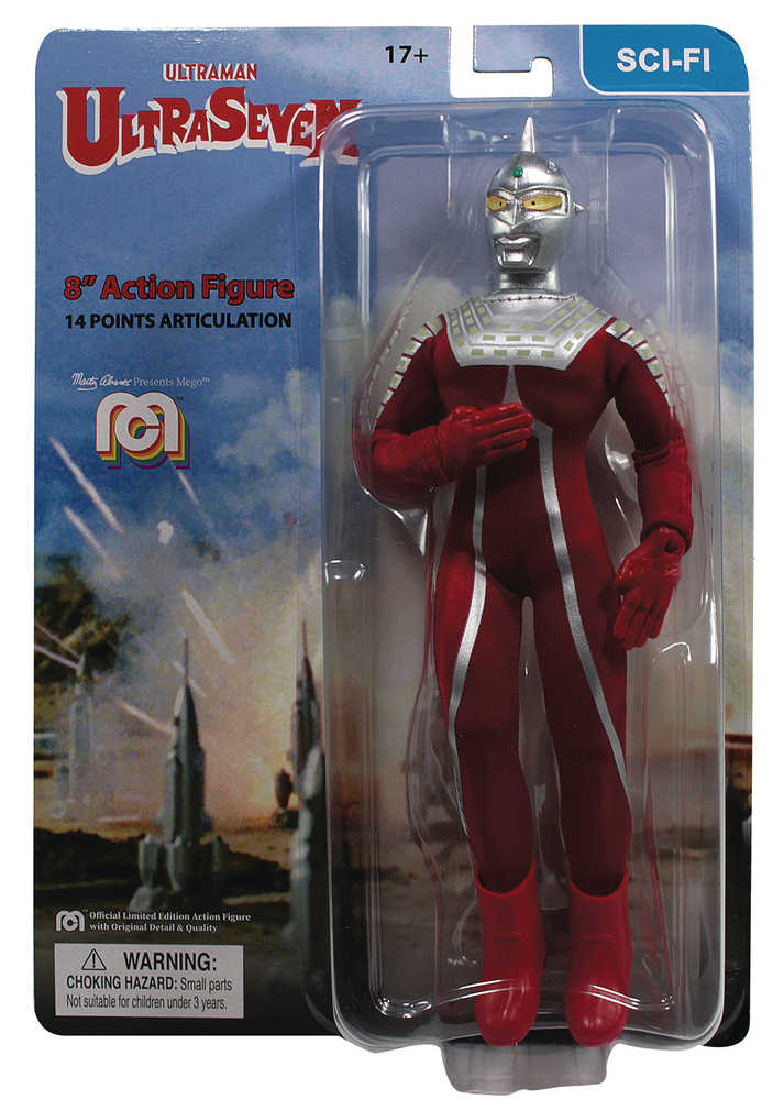 Mego Sci Fi Ultraman Ultraseven 8 In Action Figure 