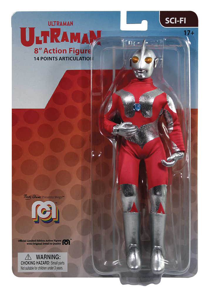 Mego Sci Fi Ultraman Ultraman 8 In Action Figure 