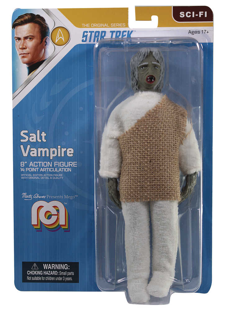 Mego Sci Fi Star Trek Tos Salt Vampire 8 In Action Figure 