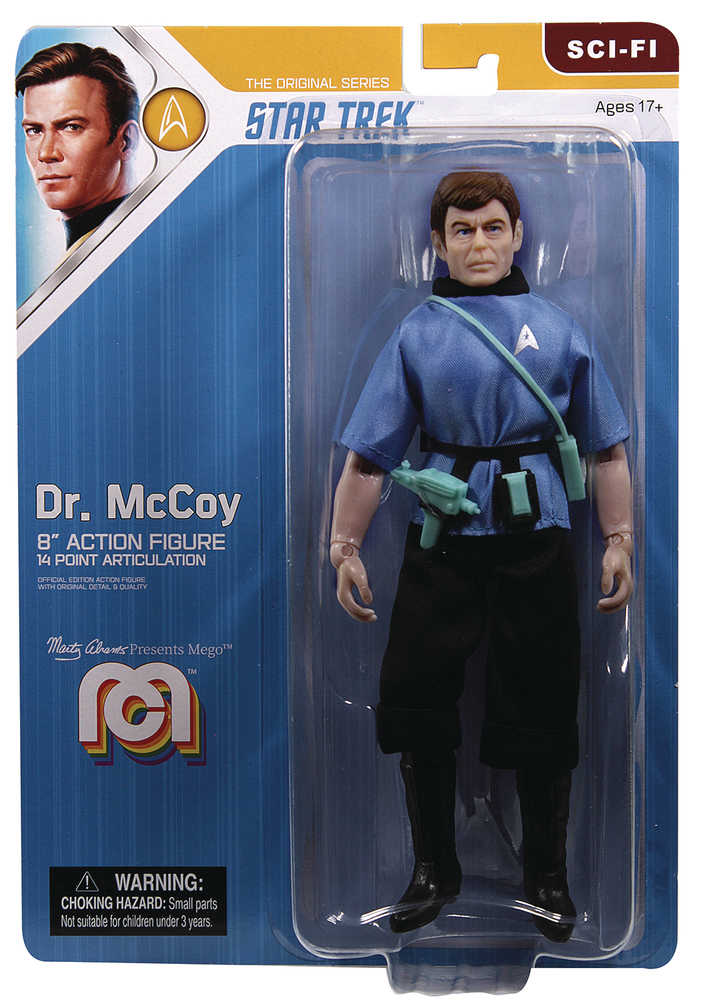 Mego Sci Fi Star Trek Tos Mccoy 8 In Action Figure 