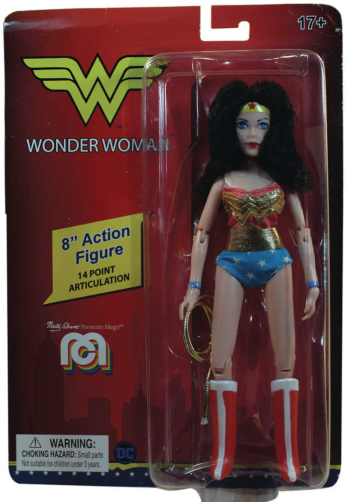 Mego DC Comics Wonder Woman 8 In Action Figure 