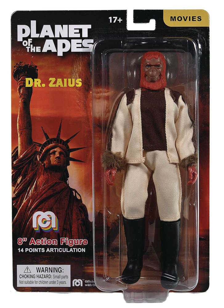 Mego Planet Of The Apes Dr Zaius 8 In Action Figure 