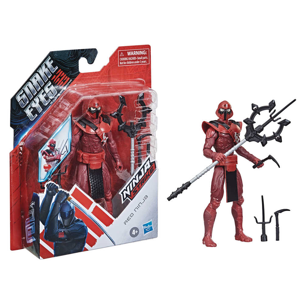 G.I. Joe Core Red Ninja 6 In Action Figure Case  
