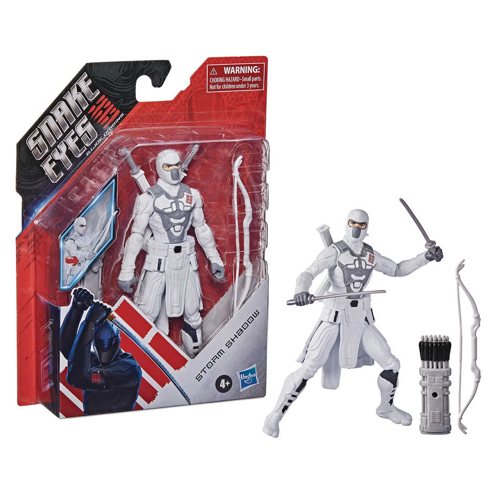 G.I. Joe Core Ninja Stormshadow 6 In Action Figure Case  