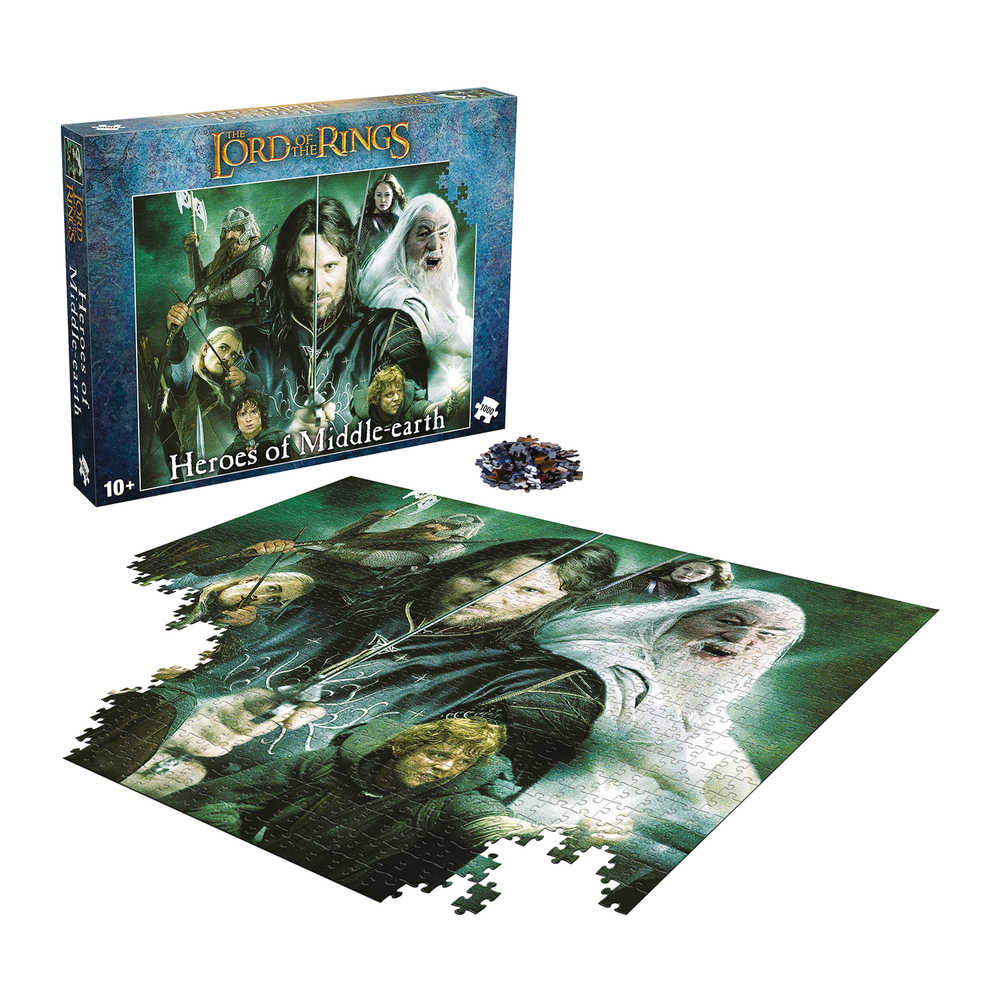 Lord Of The Rings Heroes Of Middle Earth 1000 Pc Puzzle 