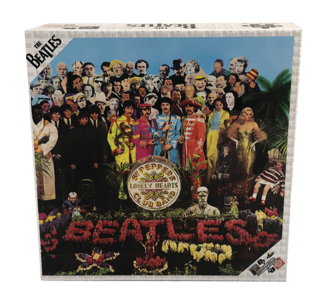 Beatles Sgt Pepper Double Sided Album Art 1000 Pc Puzzle 