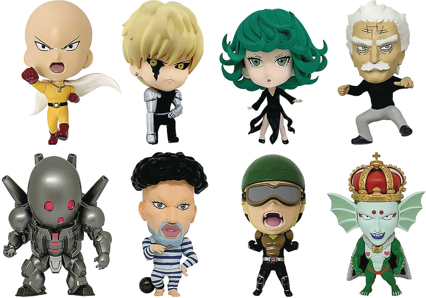 One Punch Man Volume 2 16 D Collector's Figure 8 Pc Blind Mystery Box Display 