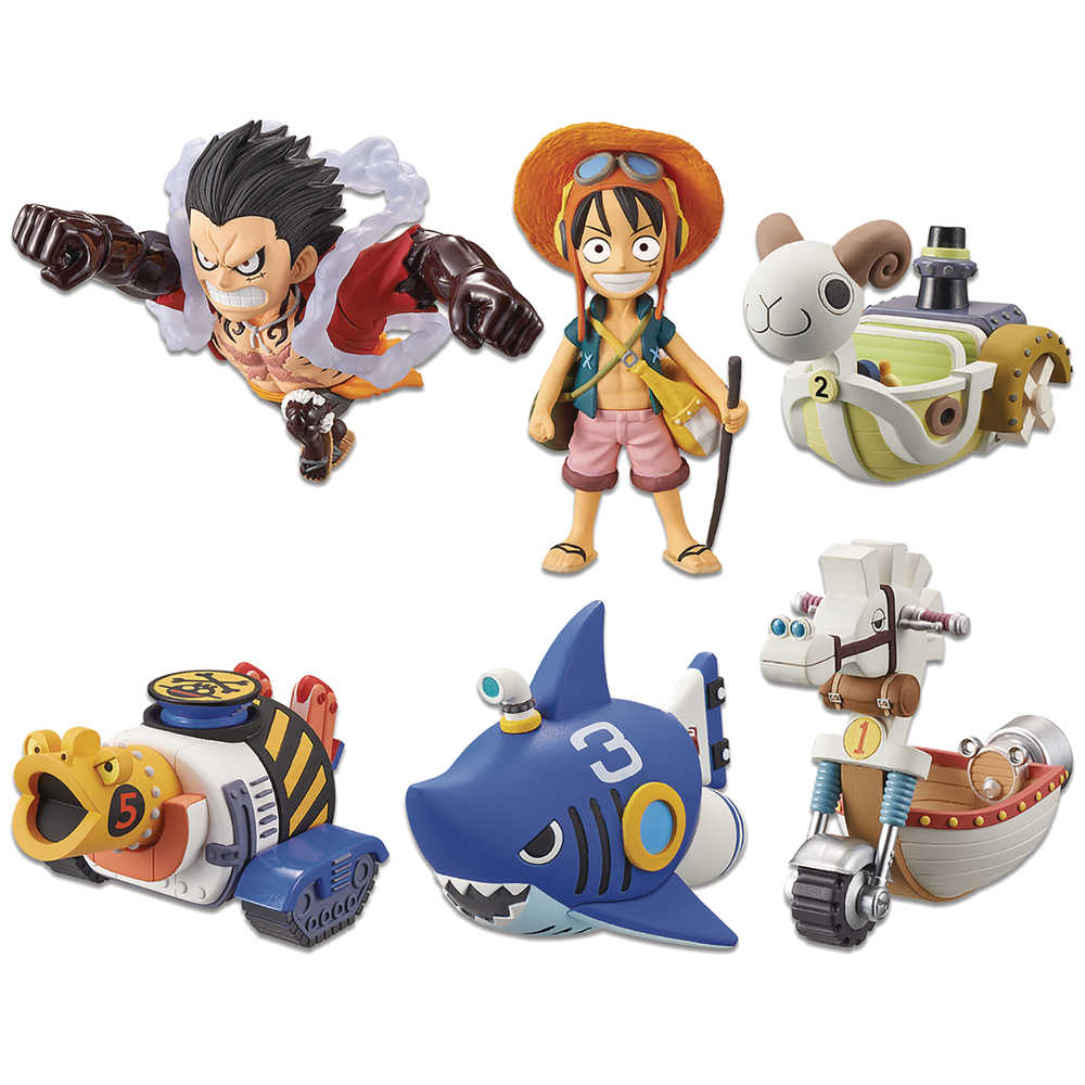 One Piece World Collector's Treasure Rally Volume 1 12 Pc Bmb Figure Assortment