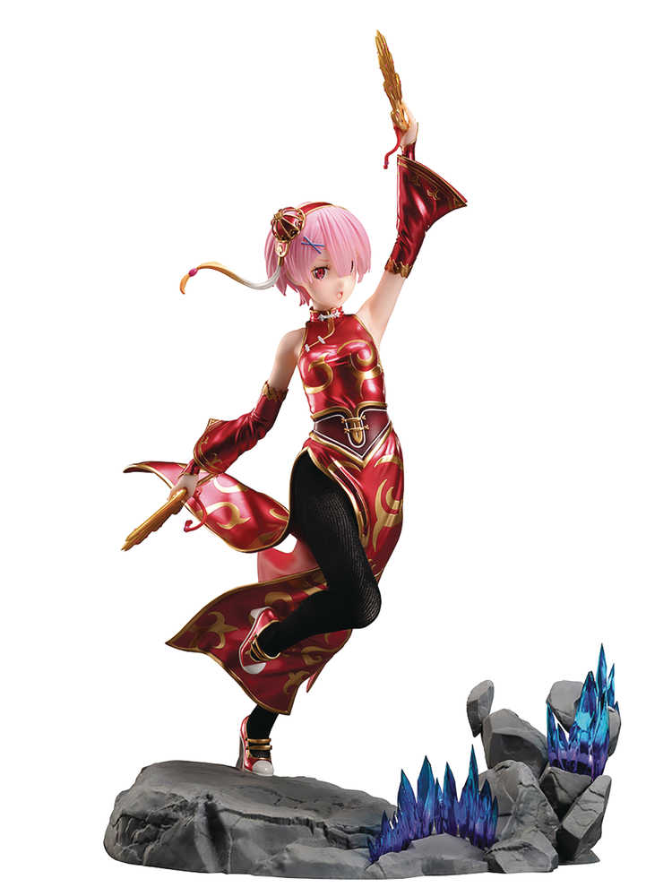 Re Zero Starting Life Ram China Dress 1/7 PVC Figure 