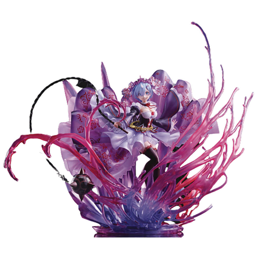 Re Zero Starting Life Oni Rem Crystal Dress 1/7 PVC Figure 