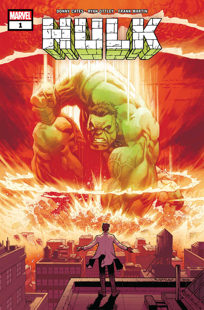 Df Hulk #1 Cates Signed Plus One 