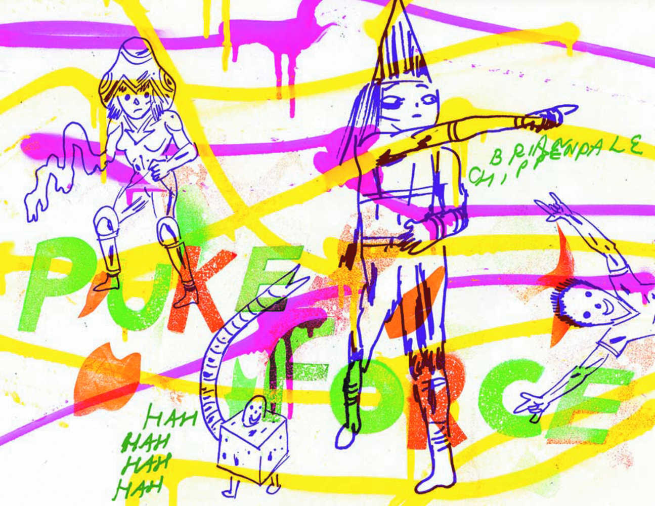 Puke Force Hardcover (Mature) 