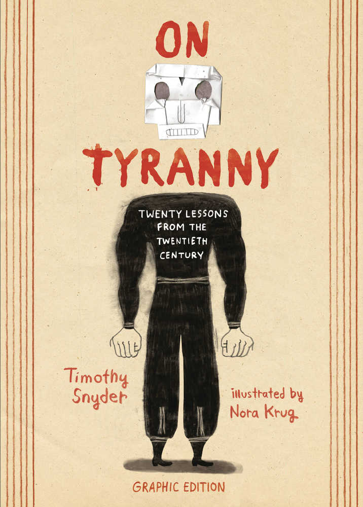 On Tyranny 20 Lessons From Twentieth Century Hardcover Graphic Novel 