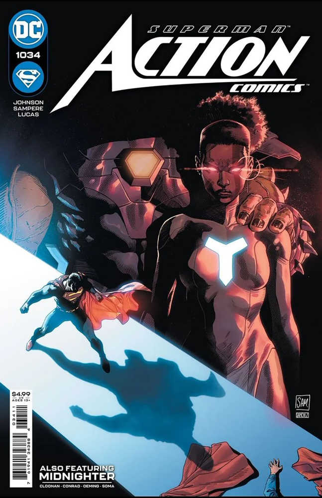 Df Action Comics #1034 Johnson Signed 