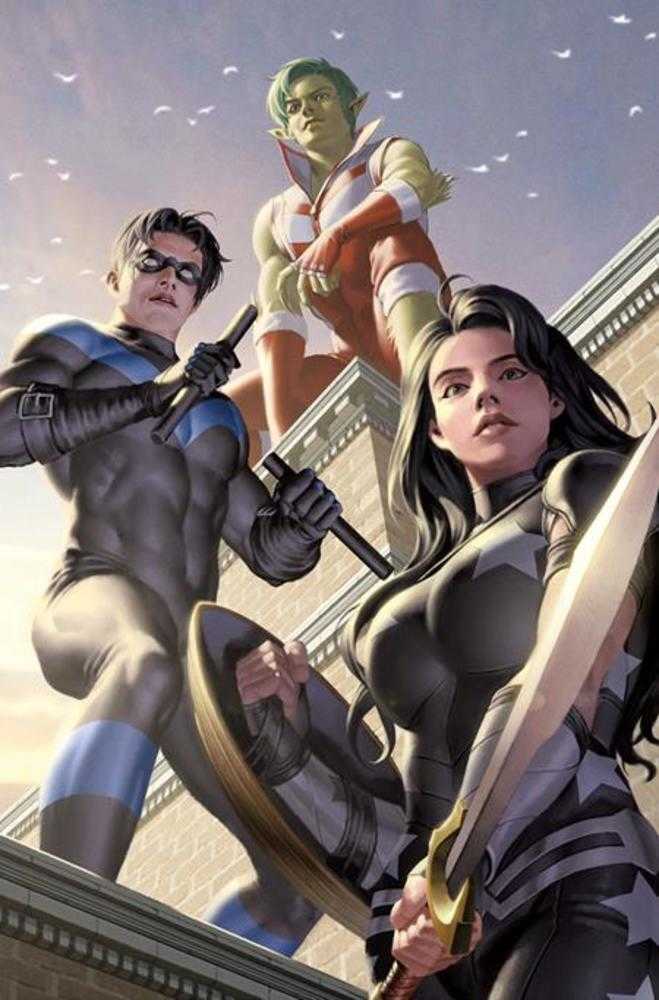 Titans United #1 (Of 7) Cover C 1 in 25 Junggeun Yoon Card Stock Variant