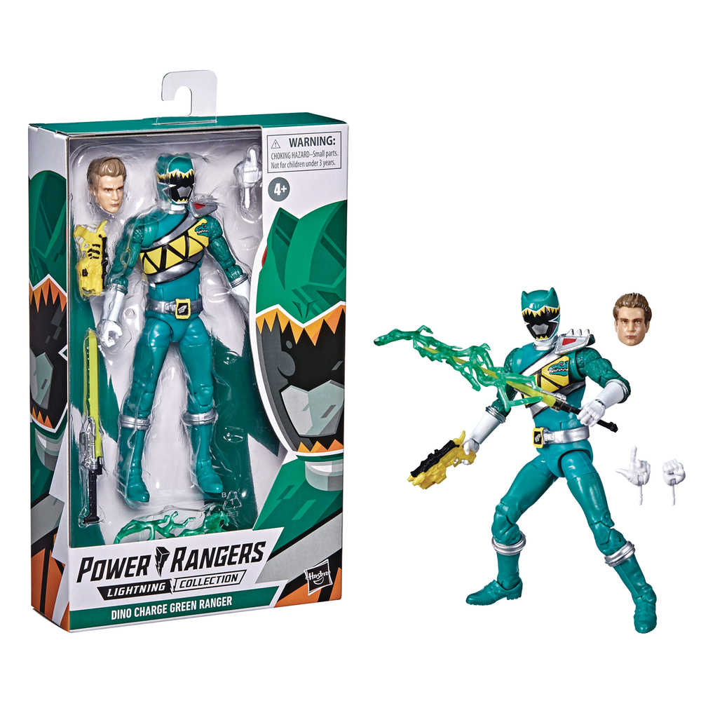 Power Rangers Lightning DC Green 6 In Action Figure  