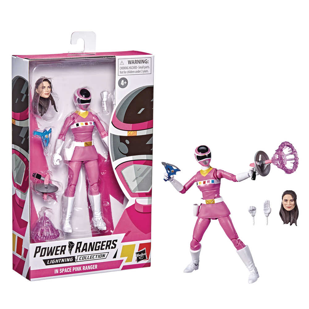 Power Rangers Lightning Space Pink 6 In Action Figure  