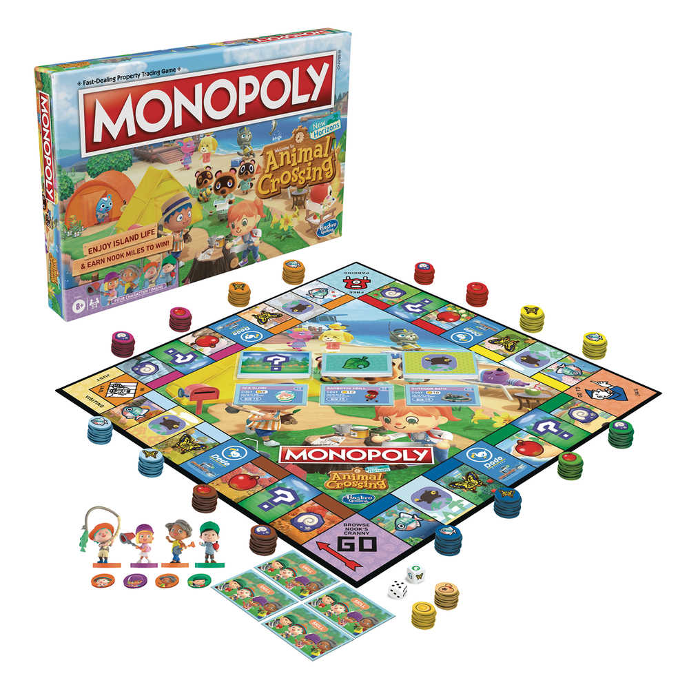Monopoly Animal Crossing Edition Game Case  