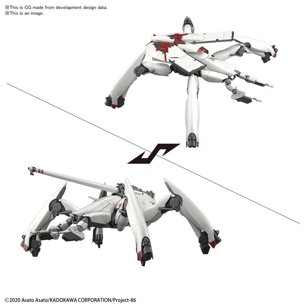 86 Reginleif General Purpose Type Autocannon Type 1/48 Model Kt