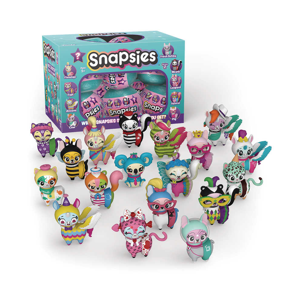 Mystery Minis Snapsies W2 12 Pc Bmb Disp 