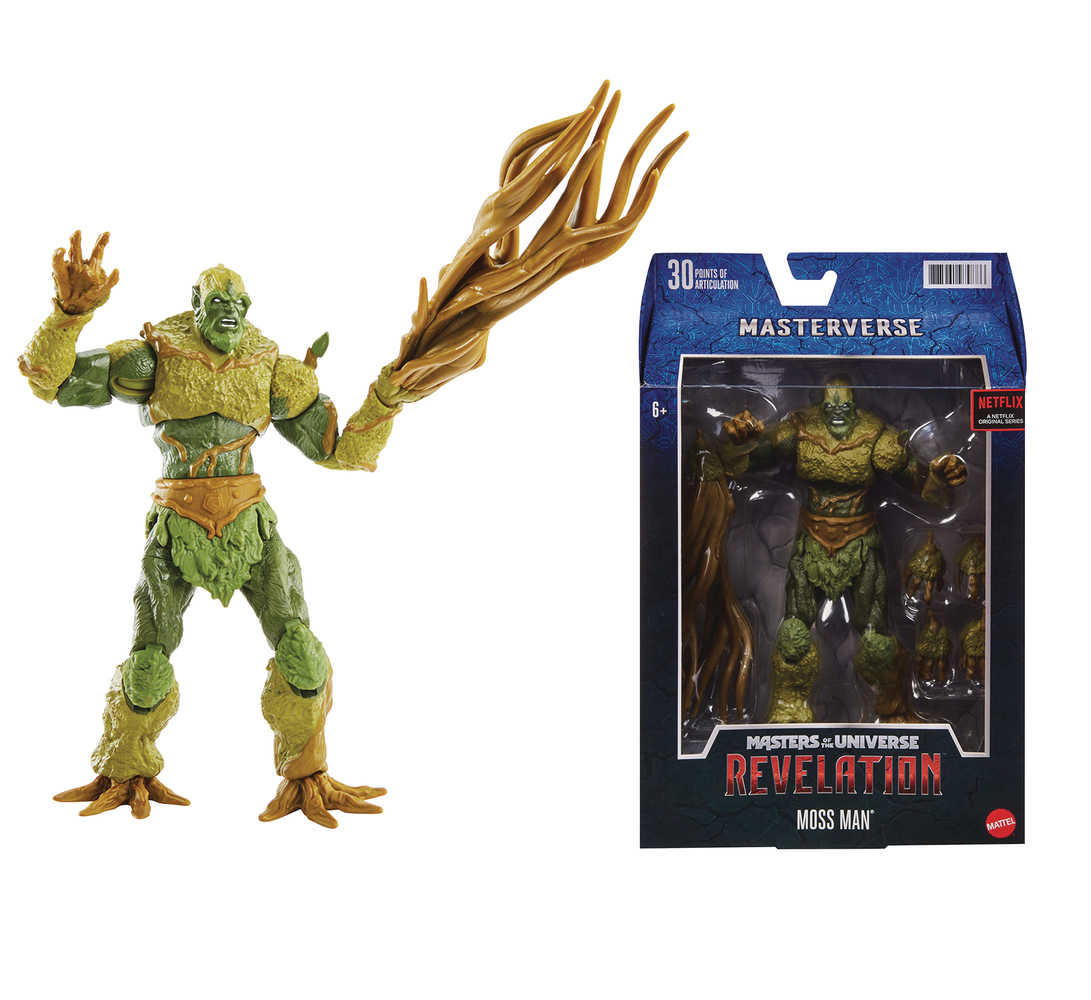 Masters of the Universe Revelation Moss Man Action Figure Case  