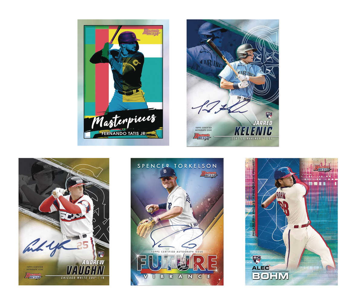 Bowman 2021 Best Baseball Trading Card Master Box  