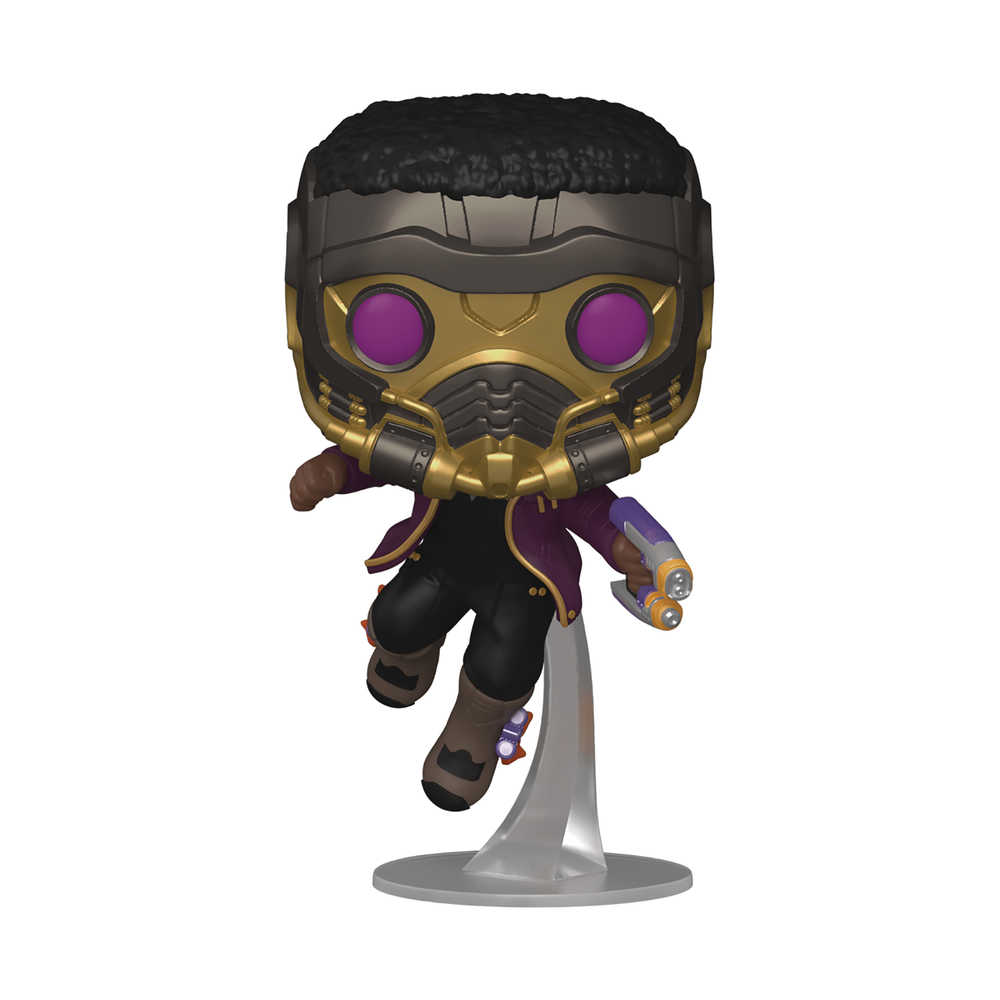 Pop Marvel What If Tchalla Star Lord Vinyl Figure 