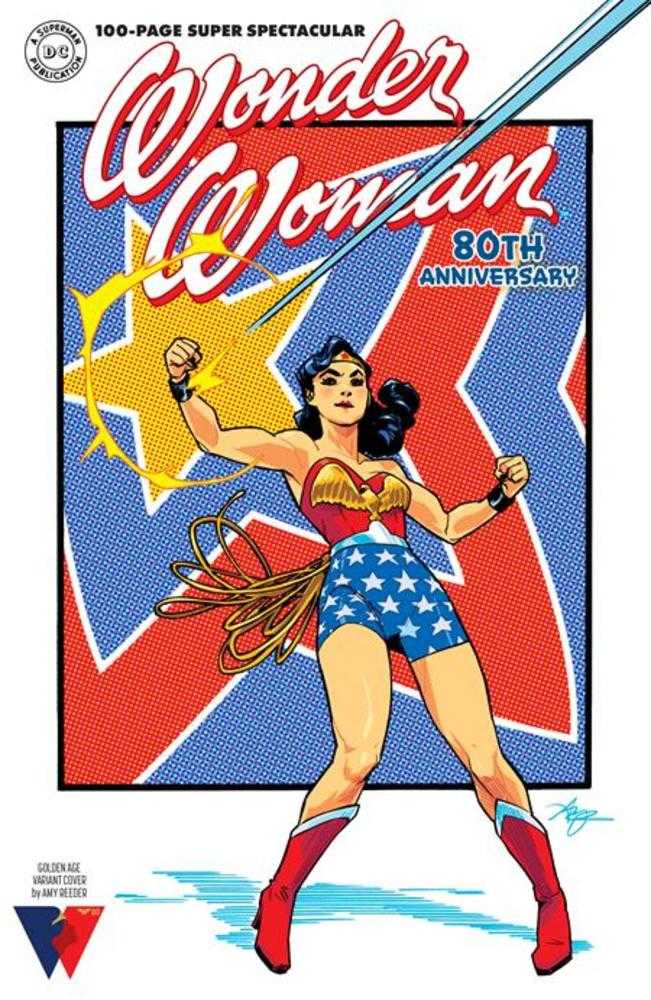 Wonder Woman 80 Th Anniversary 100 Page Super Spectacular #1 (One Shot) Cover F Amy Reeder Golden Age Variant