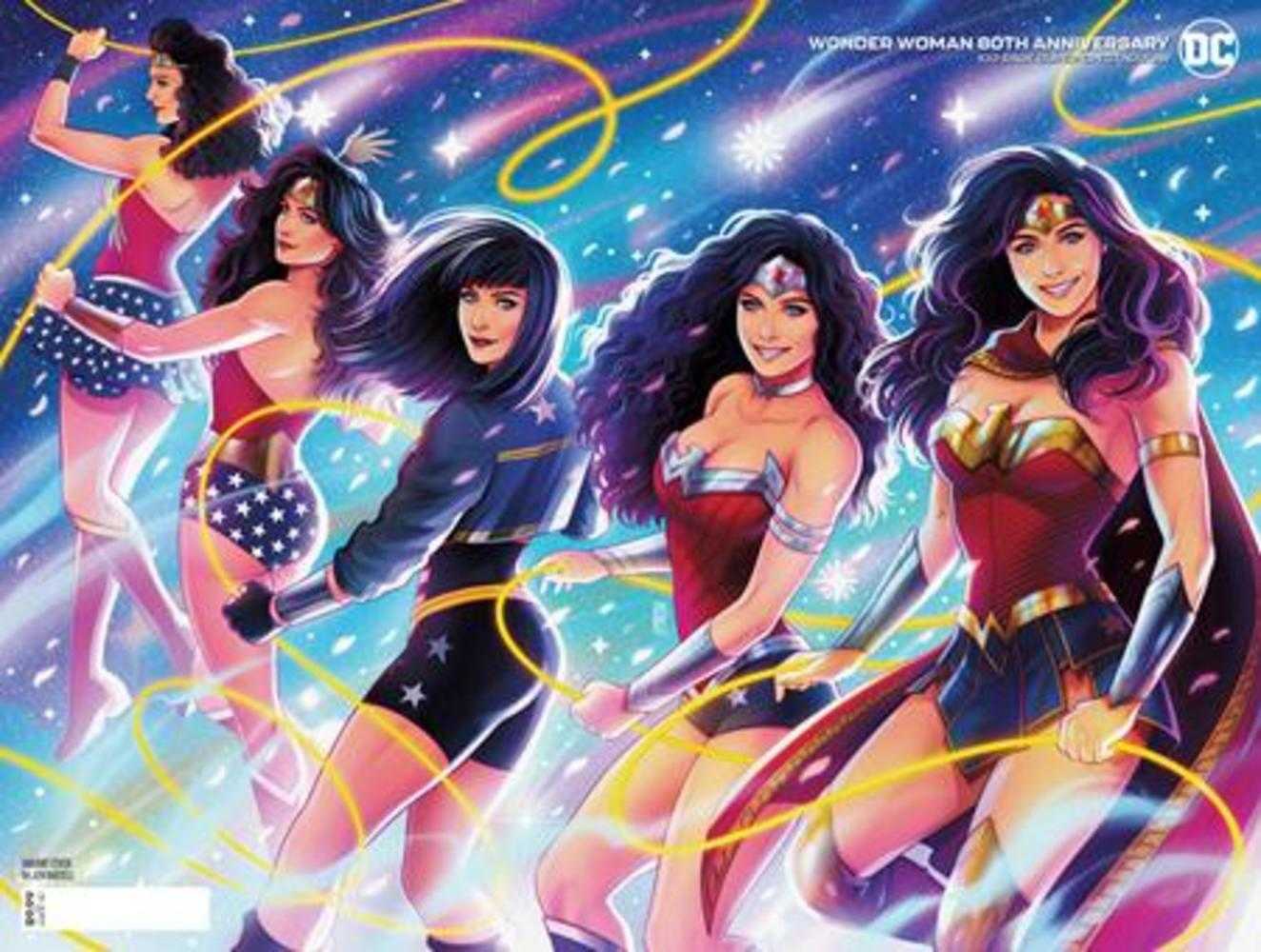 Wonder Woman 80 Th Anniversary 100 Page Super Spectacular #1 (One Shot) Cover E Jen Bartel Costume Celebration Wraparound Variant