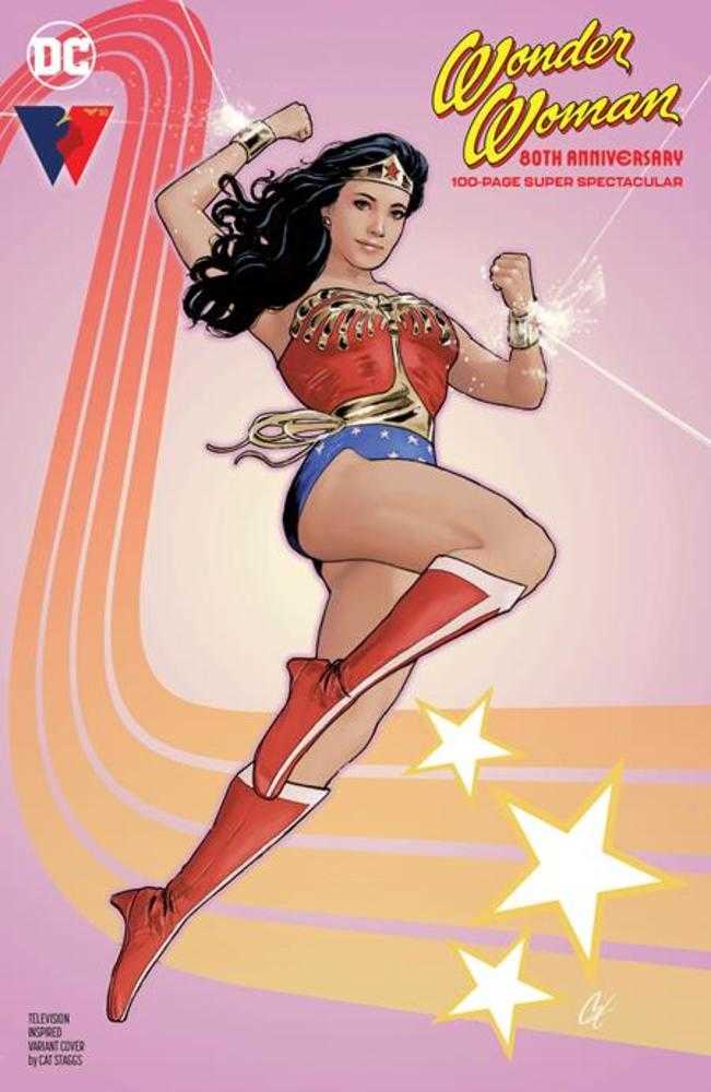 Wonder Woman 80 Th Anniversary 100 Page Super Spectacular #1 (One Shot) Cover C Cat Staggs Television Inspired Variant