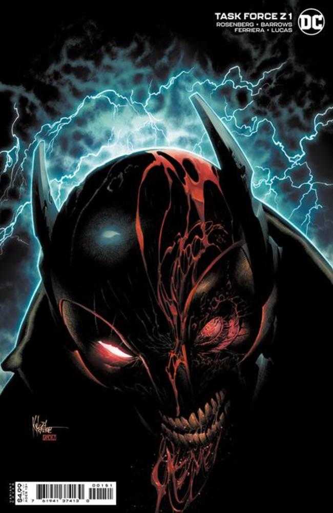 Task Force Z #1 Cover E 1 in 50 Kyle Hotz Arkham Knight Color Card Stock Variant