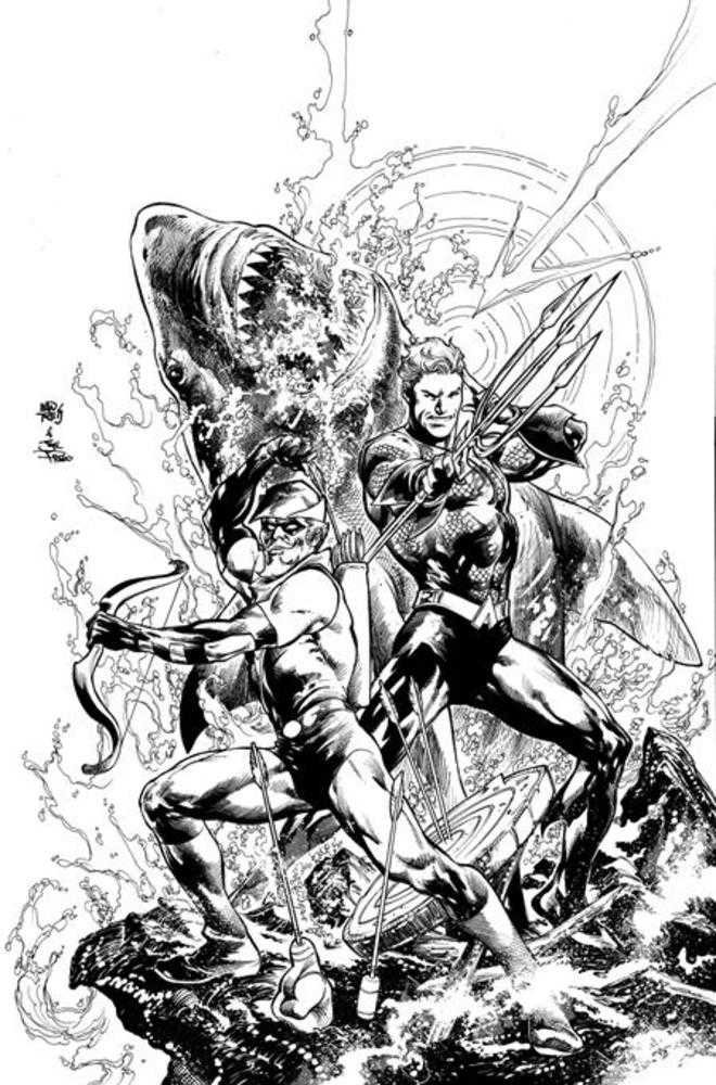 Aquaman Green Arrow Deep Target #1 (Of 7) Cover C 1 in 25 Ivan Reis & Joe Prado Card Stock Variant