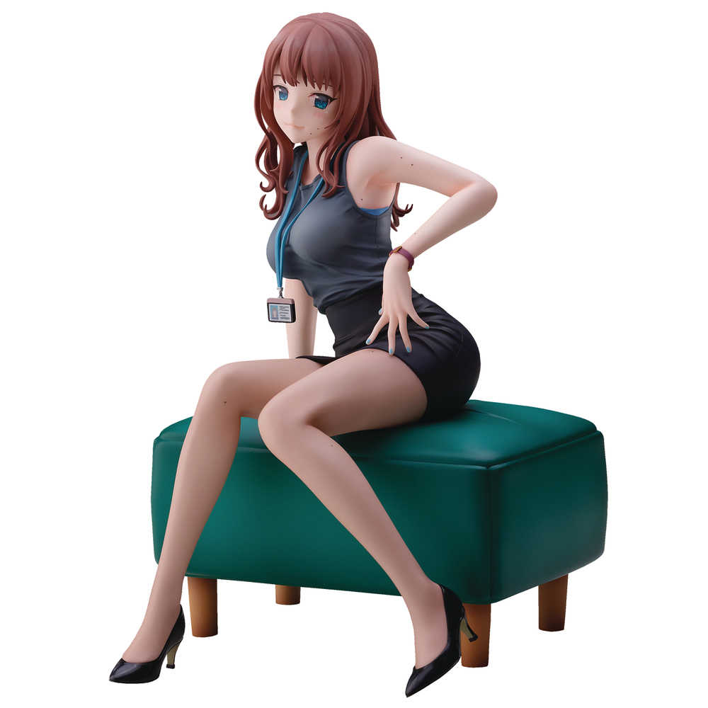 Doushima Illustrated Hokuro No Ooi Senpai Ol San Non Scale PVC Figure