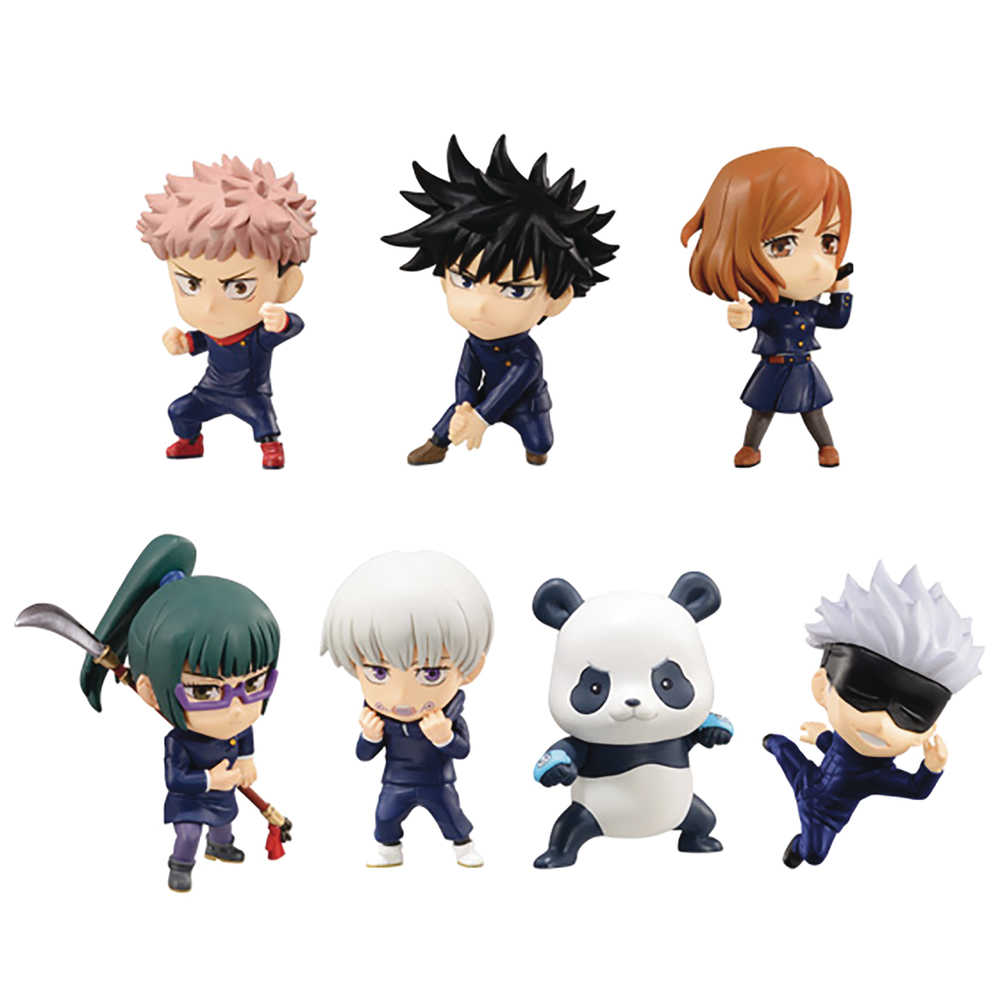 Jujutsu Kaisen Adverge Motion 7 Pc Mini Figure Set  