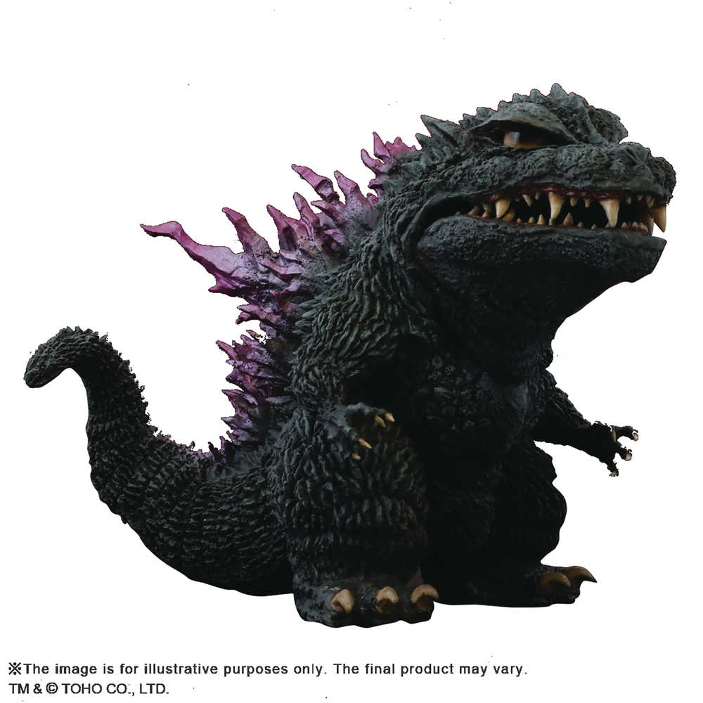 Godzilla vs Megaguirus 2000 Godzilla Defo Real Soft Vinyl (N