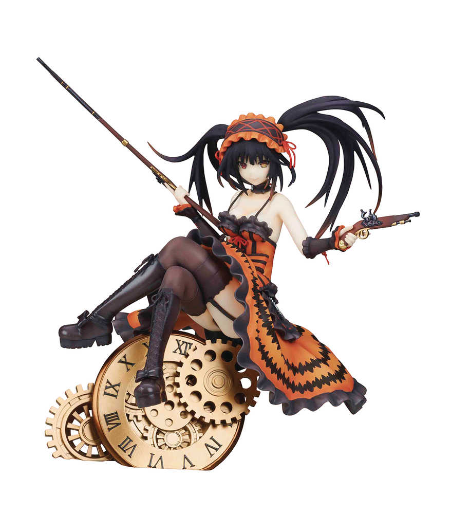 Date A Live Kurumi Tokisaki 1/7 Full Painted PVC Figure 