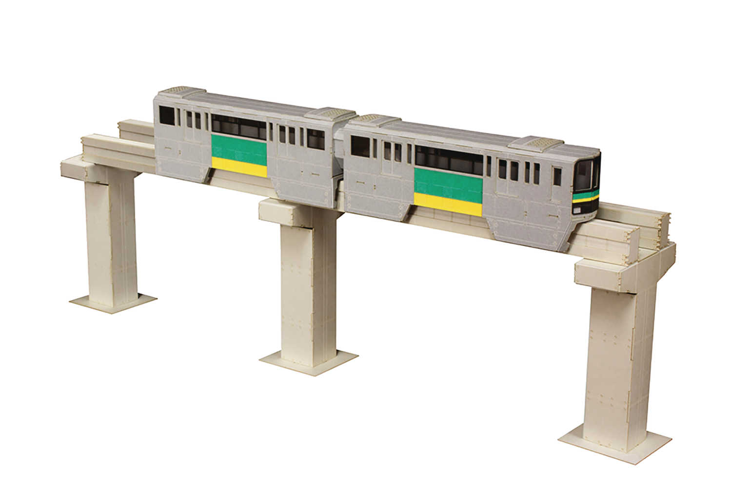 Certain Sci Anitecture Academy Monorail 1/150 Paper Model Kit
