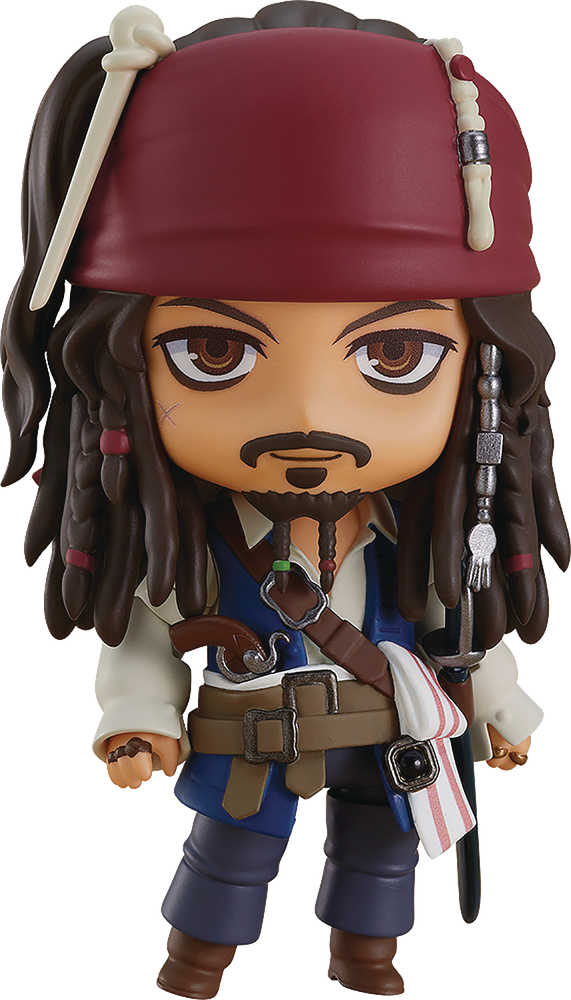 Potc On Stranger Tides Jack Sparrow Nendoroid Action Figure 