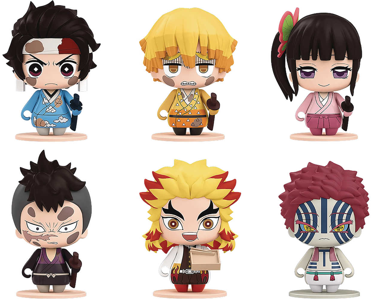 Demon Slayer Pocket Maquette 04 Mini Figure 6 Pc Ds 
