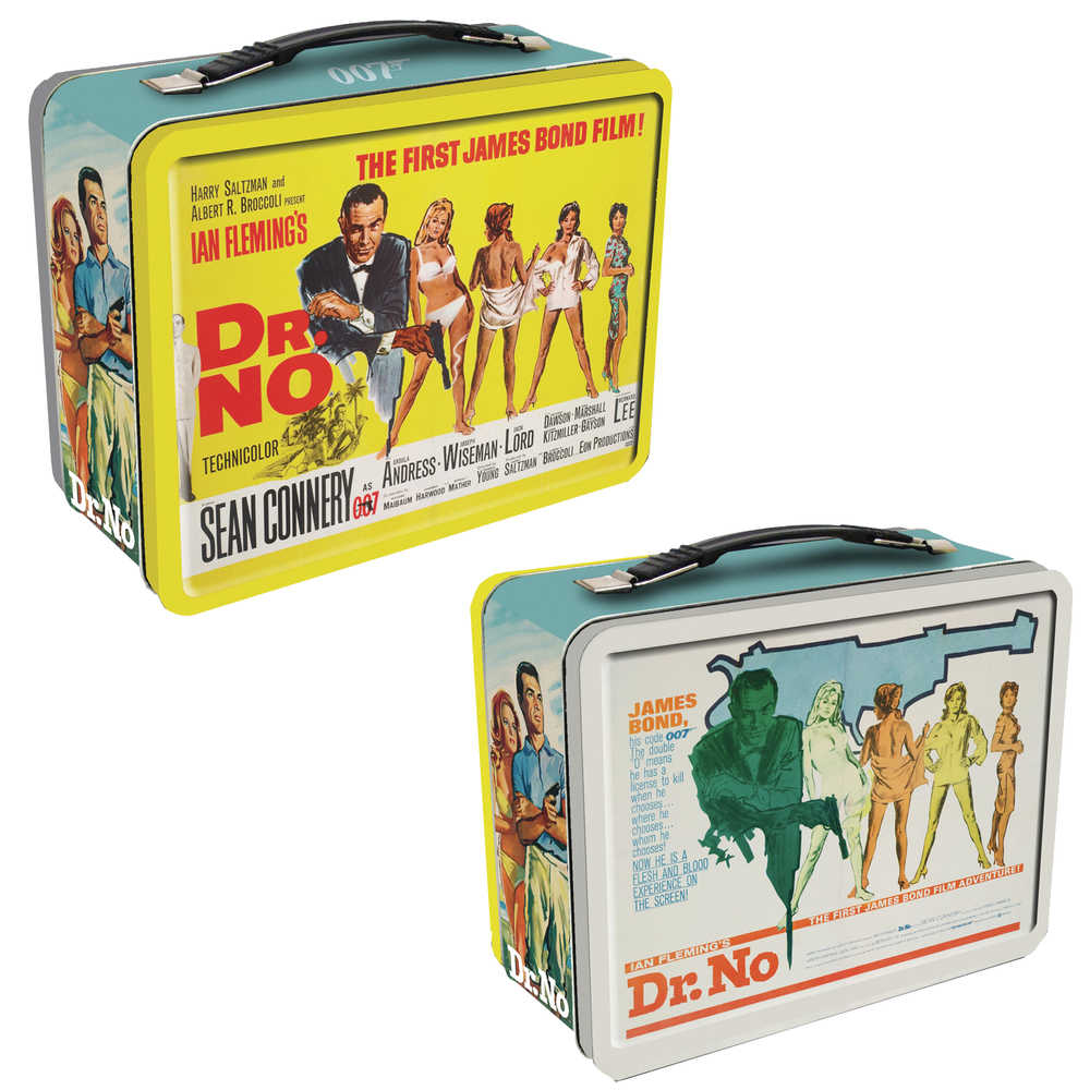 James Bond Dr No Tin Tote 