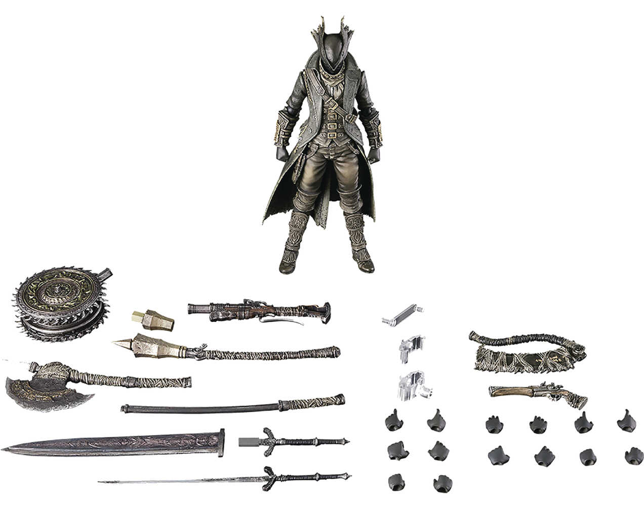 Bloodborne Hunter Figma Action Figure Old Hunters Edition 