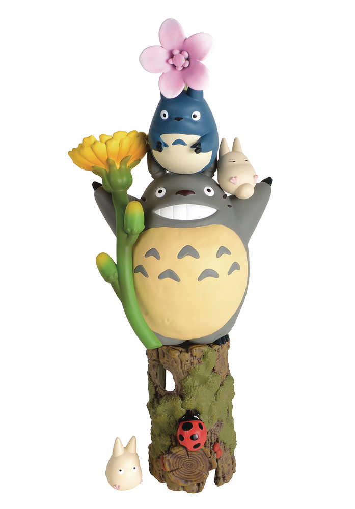 Ghibli Nosechara Ser My Neighbor Totoro Flowers Stacking Figure