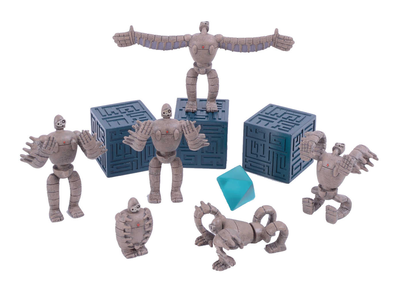Ghibli Nosechara Ser Castle In The Sky Stacking Figure 