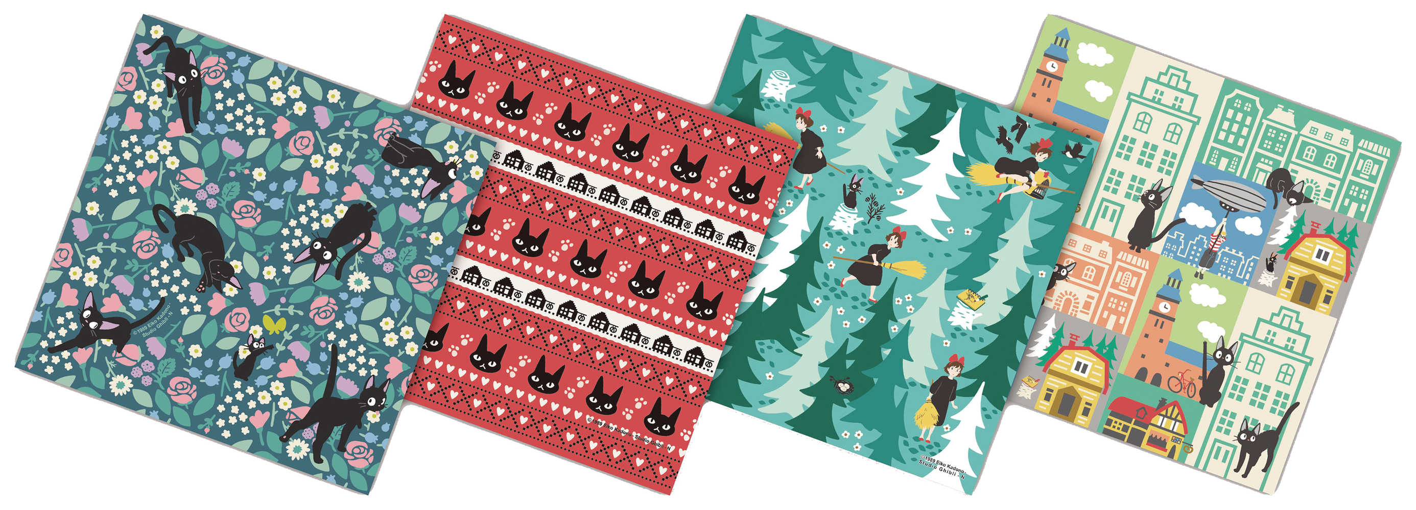 Ghibli Chiyogami Kikis Delivery Service 20 Pc Origami Paper (
