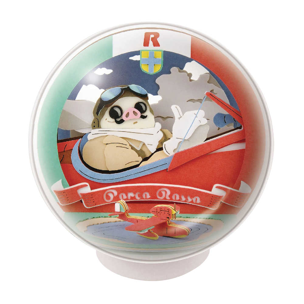Porco Rosso Airplane Piloting Paper Theater Ball 6 Pc Box (Ne